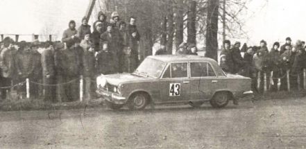 Marian Woszczyna i Waldemar Nieciecki – Polski Fiat 125p/1500.